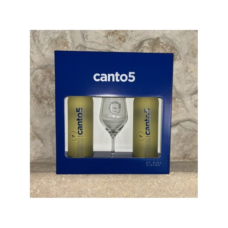 Pack Frizzante Canto5 con Copa de Cristal