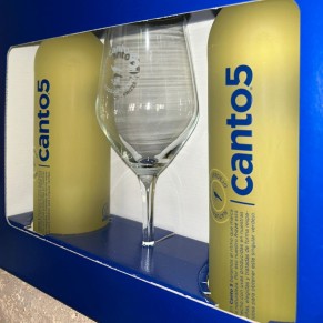 Pack Frizzante Canto5 con Copa – Regalo Especial de Bodegas Diez Siglo